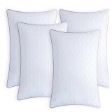 Bed Pillows King Size Set of 4 Hotel Collection