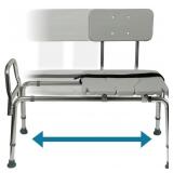 Heavy Duty Sliding Transfer Bench with Cut Out