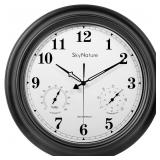 18 Inch Large Outdoor Clock  Silent Battery