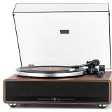 1 by ONE High Fidelity Belt Drive Turntable with
