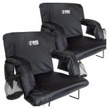BRAWNTIDE Stadium Seat with Back Support   Comfy