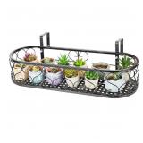 Balcony Flower Pot Stand Deck Hanging Railling
