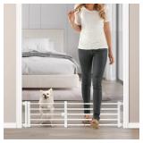 Malier Metal Dog Gate with Door  26  41  Width