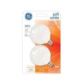 General Electric 40W Decorative Bulbs  2 Pack