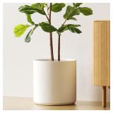 LE TAUCI 12 Inch Pot for Plants  Ceramic Large
