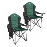 2 Pack Oversized Camping Chair with Lumbar