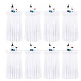 8 Packs 32 x 43  Round Cocktail Table Skirt