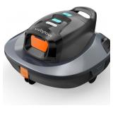 White Cordless Robotic Pool Vacuum Cleaner