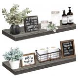 QEEIG Bathroom Shelves 36 inches Long Wall Shelf