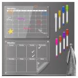 16 x12  Foldable Magnetic Dry Erase Calendar