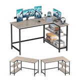 L Shaped Computer Desk   43 Inch Home Office