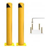 YITAHOME Safety Bollard Post  36  x 4 5  Steel