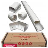 DuctlessAire White Paintable Mini Split Line Set