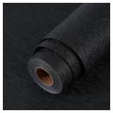 Peel and Stick Wallpaper Black Silk Wall Paper