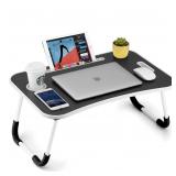 Foldable Laptop Table  Portable Lap Desk Bed