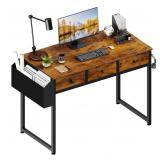 Lufeiya 40 Inch Desk with Drawers for Bedroom