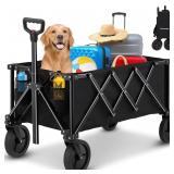 Collapsible Wagon Cart Heavy Duty for Groceries