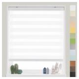 FOIRESOFT Cordless Custom Zebra Roller Shades