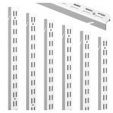 6 Pcs 47 5 Inches Shelf Rails Bracket Track