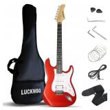 39in Full Size Electric Guitar Beginners Kit