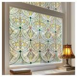 3D Stained Glass Window Film  Decorative Window