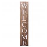 Welcome Sign for Front Door Porch   5 Feet Tall
