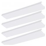 4 Pcs 48 Inch Fluorescent Light Fixture Covers