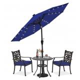 ABCCANOPY Durable Solar Led Patio Umbrellas with