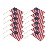 Super Tough US Stick Flag 12  x 18  with 24