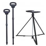Portable Cane Seat Folding Walking Cane for Men