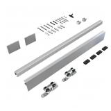 JUBEST 5FT Sliding Barn Door Hardware Track Kit