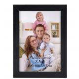 Giftgarden 3 5x5 Picture Frame Black Thin Photo