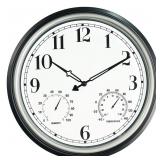 16 Inch Large Indoor Outdoor Wall Clock