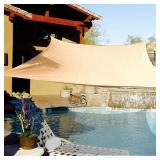 E share Square 20ft X 20ft Sun Shade Sail Uv Top