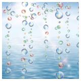 Mermaid Party Decoration Rainbow Bubble Garlands