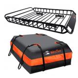 MeeFar Roof Rack Carrier Basket Universal