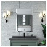 Beveled Mirror  Wall Mirror 20  x 28   Frameless