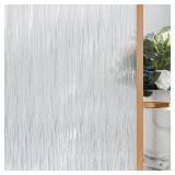 VELIMAX Frosted Window Privacy Film Non Adhesive