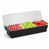 Ice Chilled Serving Tray Condiment Pots