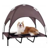 OFFSITE Elevated Dog Bed with Removable Canopy