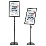 OFFSITE Adjustable Pedestal Poster Sign Stand 8