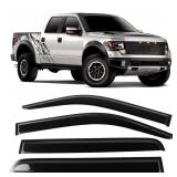 OFFSITE 4PCS Window Visors Deflectors Vent