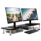 OFFSITE The Original Bamboo Dual Monitor Stand
