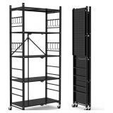 OFFSITE Storage Shelves with 20 Hooks  5 Tier
