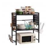 OFFSITE Adjustable Microwave Stand  3 Tier