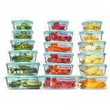 OFFSITE Vtopmart 18Pack Glass Food Storage