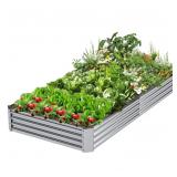 OFFSITE Galvanized Elevated Garden Bed