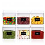 OFFSITE Vtopmart 6 PCS Airtight Food Storage