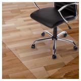 Kuyal Clear Chair Mat  Hard Floor Use  48  x 30