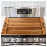 BLUEWEST Noodle Board Stove Cover  Acacia Wood